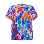 Cut and Sew All Over Print T-Shirt. Series "Rainbows"