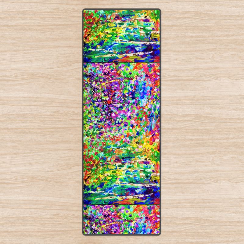 Yoga Mat. "Spring". Series "Seasons"