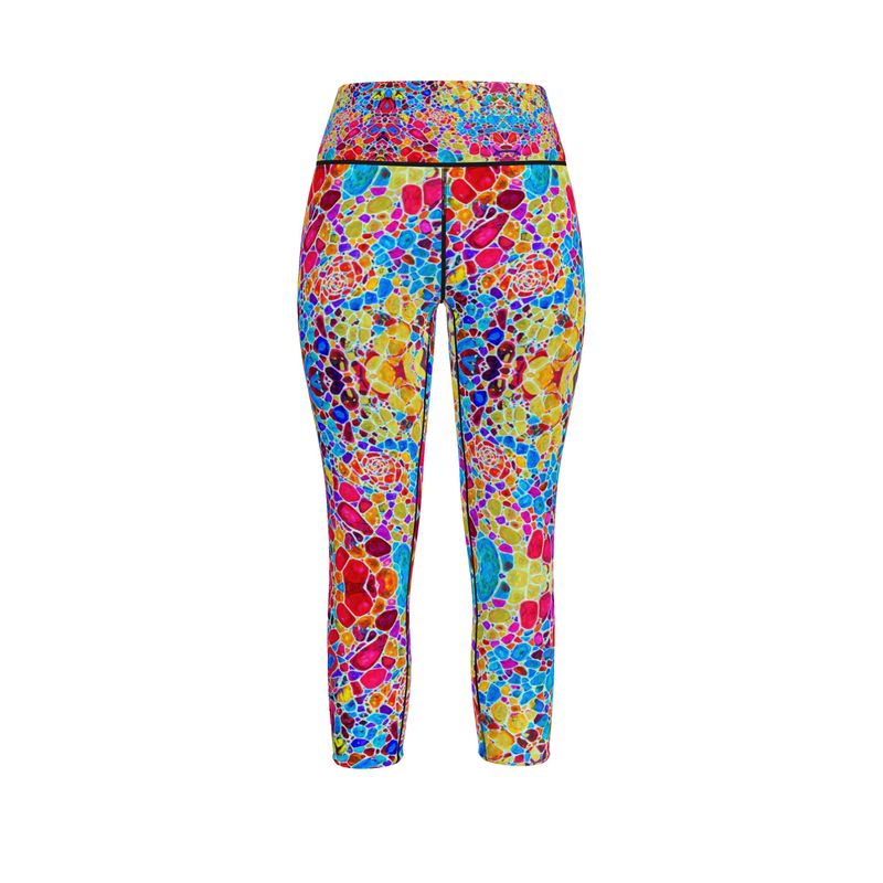 Sports Leggings. "Fractals Of Happy". Series "5D"