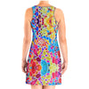 Halter Dress. "Fractals Of Happy"