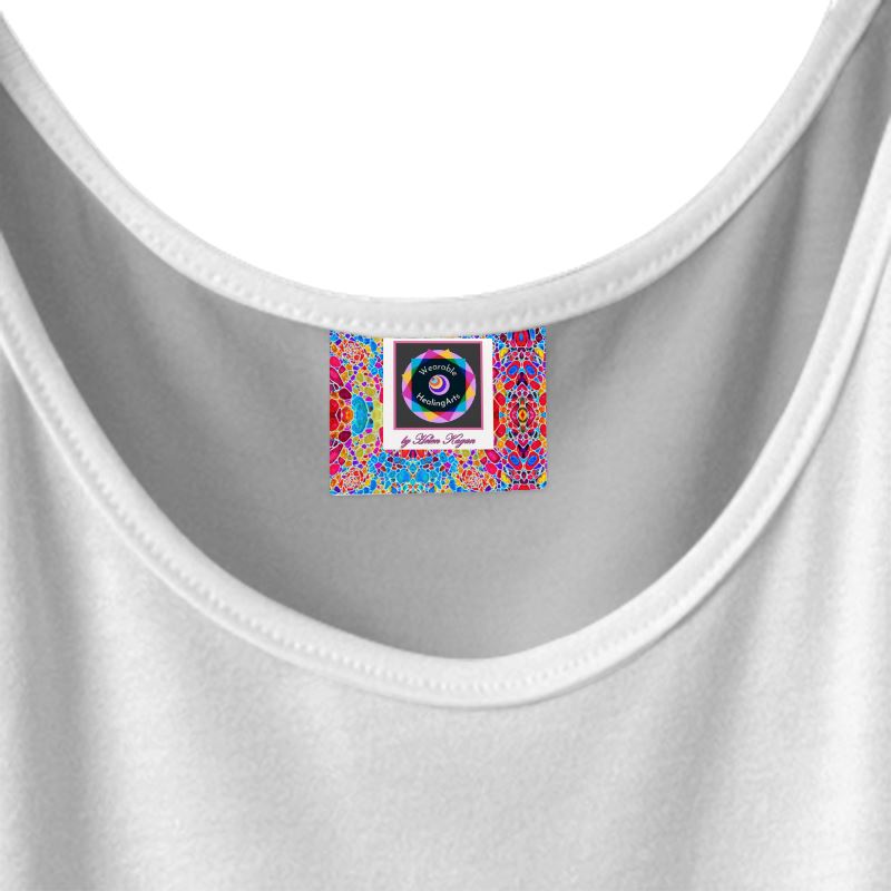 Ladies Tank Top. "Fractals Of Happy"