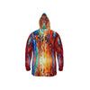 Hoodie. "Chroma". Series "Abstract Sunsets".