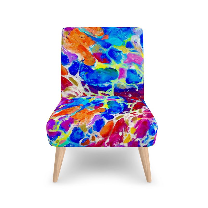 Occasional Chair. "Rainbows."