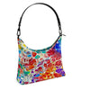 Square Hobo Bag. "Rainbows."