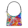 Square Hobo Bag. "Rainbows."