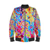 Mens Bomber Jacket. "Fractals Of Happy"