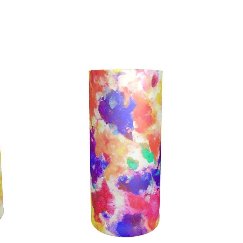 Round Shot Glasses. Set of 6. "Cosmic Gardens" Series "5D"