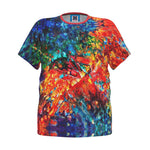 T Shirt. Secret. Series "Abstract Sunsets"