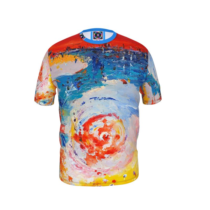 Men's T-Shirt. "Hurricane #1". Series "Seasons"