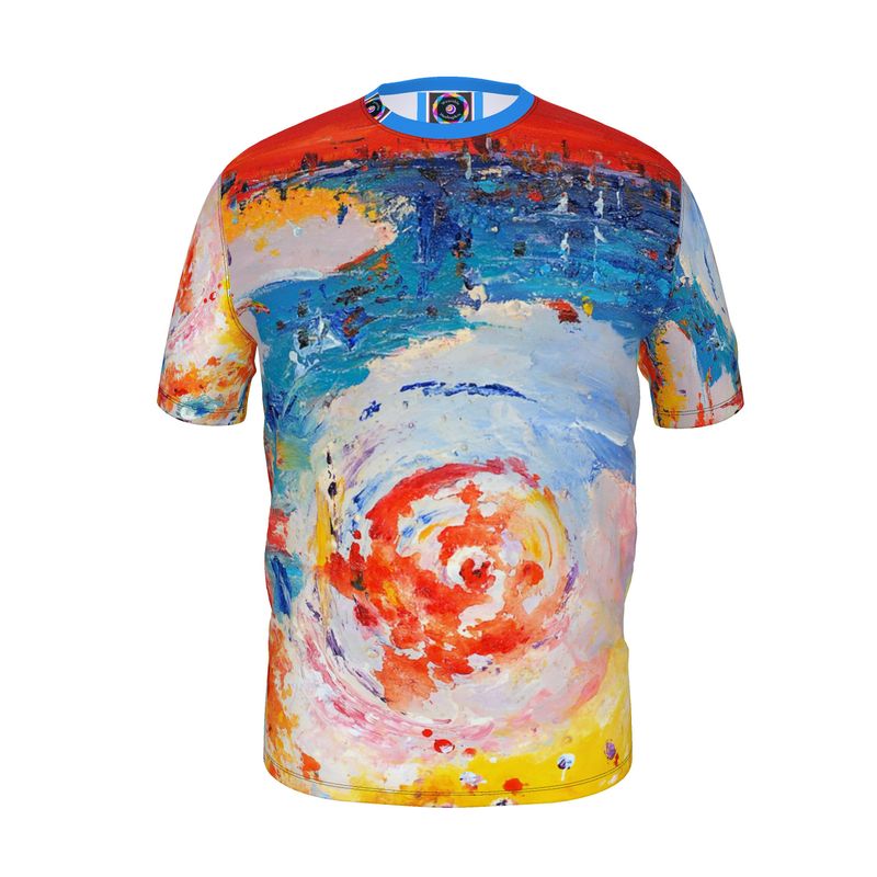 Men's T-Shirt. "Hurricane #1". Series "Seasons"