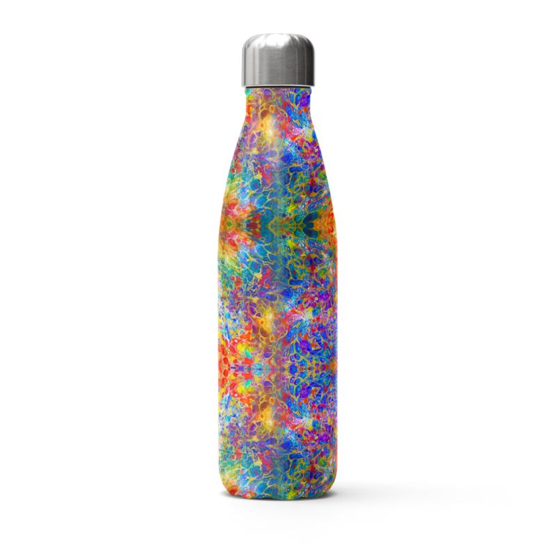 Stainless Steel Thermal Bottle. "Galaxies In Love".