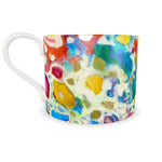 Cup and Saucer. "Rainbows"