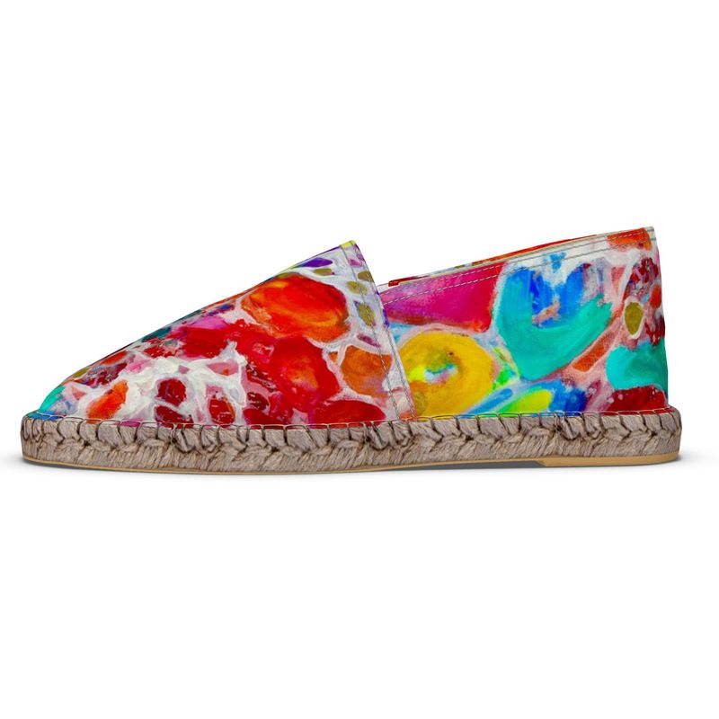 Women's Espadrilles. Series "Rainbows".