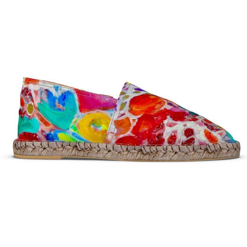 Women's Espadrilles. Series "Rainbows".