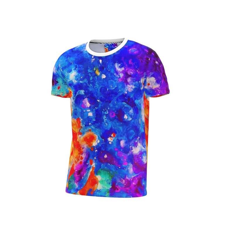 Cut and Sew All Over Print T-Shirt. "Nebulae 11".