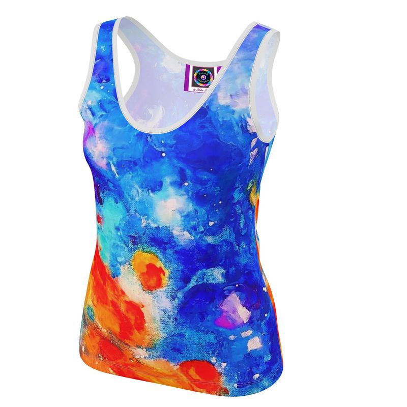 Ladies Tank Top. "Nebulae11".